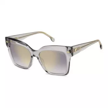 CARRERA Sieviešu saulesbrilles CARRERA3037SK - Melns acetāta rāmis, pelēka gradienta lēca, 54/17/140 mm
