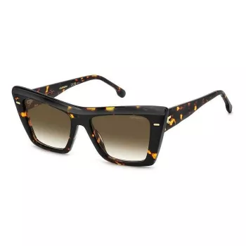 CARRERA Sieviešu saulesbrilles CARRERA306S8 - Melns rāmis, pelēka gradienta lēca, 54/17/140 mm