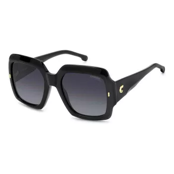 CARRERA Sieviešu saulesbrilles CARRERA3004S8 - Melns rāmis, pelēkas gradienta lēcas, 54/21/140 mm