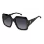 CARRERA Sieviešu saulesbrilles CARRERA3004S8 - Melns rāmis, pelēkas gradienta lēcas, 54/21/140 mm
