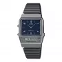 CASIO AQ-800EB-2AEF Unisex Analog-Digital Pulkstenis, 32mm, Zils Ciparnīca, Sudraba Siets