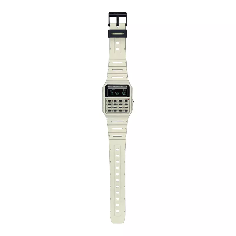 CASIO CA-53WB-8BEF Unisex Digitalais Kvarca Pulkstenis ar Kalkulatoru, Pelēks Sīpols