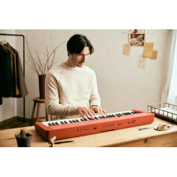 Casio CT-S1 61-Key Digital Synthesizer Red