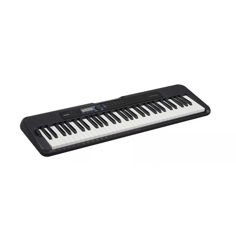 Casio CT-S300 61 taustiņu pārnēsājamā digitālā klaviatūra - melna un balta