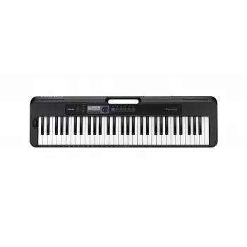 Casio CT-S300 61 taustiņu pārnēsājamā digitālā klaviatūra - melna un balta