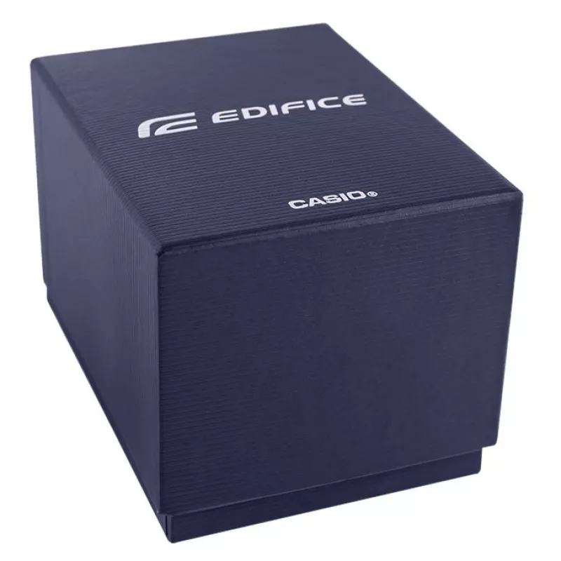 CASIO Edifice EFR-574D-2AVUEF Vīriešu analogais kvarca pulkstenis, 42,3 mm, zils ciparnīca, nerūsējošā tērauda aproce