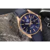Casio Edifice EFV-150CL-2AVUEF vīriešu pulkstenis ar zilu ciparnīcu un brūnu ādas siksnu