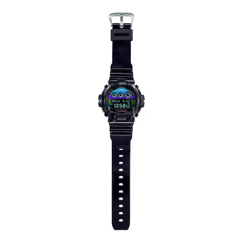 CASIO G-SHOCK DW6900RGB1ER Digitālais pulkstenis 54mm Melns Sveķi