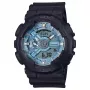 Casio G-Shock GA-110CD-1A2ER 200m Melns Sporta Pulkstenis