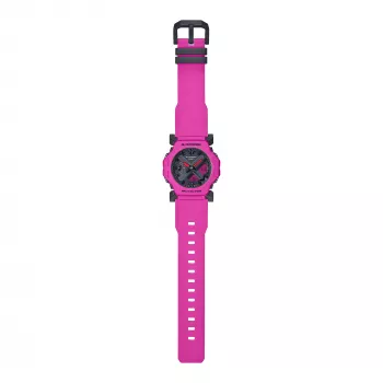 CASIO G-Shock GA-2300-4AER Sieviešu analogi-digitālais pulkstenis, 42,1 mm, oranžs sveķis