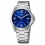 CASIO LTP-1215A-2A Sieviešu analogais kvarca pulkstenis 28mm zils ciparnīca nerūsējošais tērauds