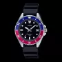 CASIO MDV-10-1A2VDF Vīriešu analogais kvarca pulkstenis, 38,5 mm, melns ciparnīca, sveķu siksniņa, 200m ūdensizturība