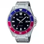 CASIO MDV107D1A3VDF Vīriešu niršanas pulkstenis 42mm Nerūsējošais tērauds Melns ciparnīca