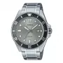 CASIO MDV107D8AVDF Vīriešu analogais kvarca pulkstenis, 49,5mm nerūsējošais tērauds, melns ciparnīca