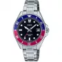 CASIO MDV10D1A3VDF Vīriešu analogais kvarca pulkstenis 44.2 mm Nerūsējošais tērauds