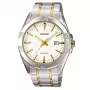 CASIO Vīriešu analogais kvarca pulkstenis MTP-1308SG-7A Nerūsējošais tērauds divkrāsu 43.5mm
