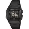 Casio W-800H-1BVES vīriešu digitālais pulkstenis — 100m ūdensizturīgs, kvarca kustība