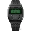 CASIO Sieviešu A1100B-1EF Digitālais Nerūsējošā Tērauda Pulkstenis 35mm