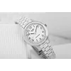 CASIO Sieviešu analogais kvarca pulkstenis LTP-1128A-7B 33mm Sudraba ciparnīca Nerūsējošais tērauds