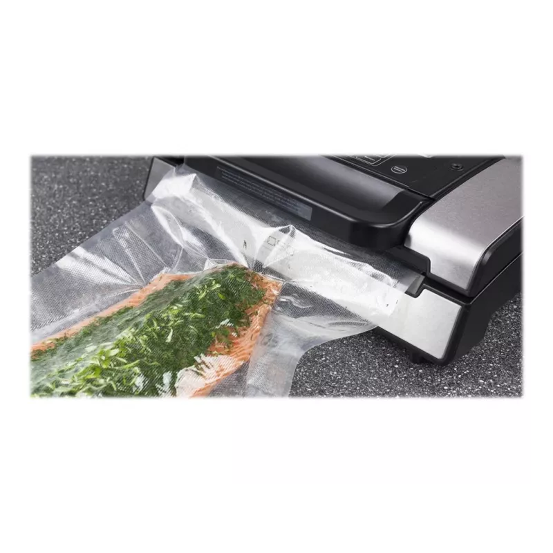 CASO 1218 vakuuma maisiņi 40 x 60 cm – 50 gab., strukturēti PA/PE, piemēroti sous-vide un saldētavai