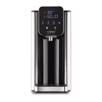 CASO HW 666 Inox Turbo Karstā ūdens dozators 2,7L 2600W Nerūsējošais tērauds/Melns