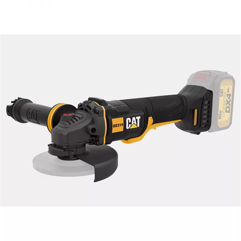 CATERPILLAR Bezvada leņķa slīpmašīna DX314B Instruments bez akumulatora 18V 125mm Bezsuku
