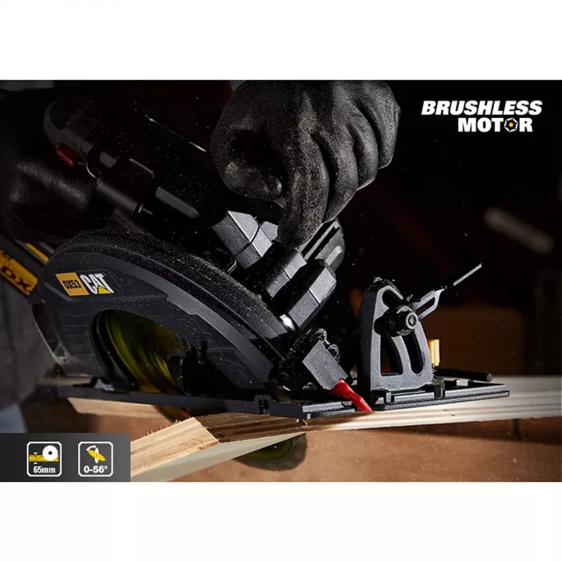 Caterpillar DX53B bezvada ripzāģis (tikai instruments) 18V 165mm