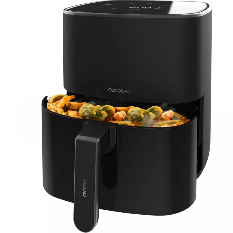 CECOTEC Cecofry Fantastik 5500 gaisa fritieris, 5,5L, 1500W, melns