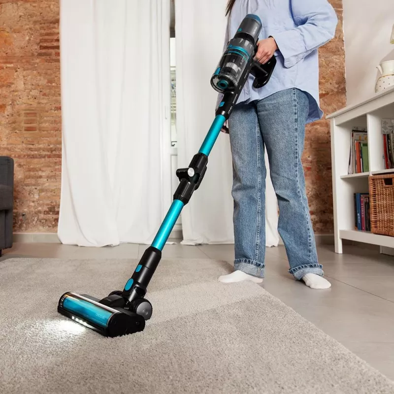 Cecotec Conga Rockstar 2500 Thunder Pet Flex vadu putekļsūcējs 400W 33.6V 65min Melns/Zils