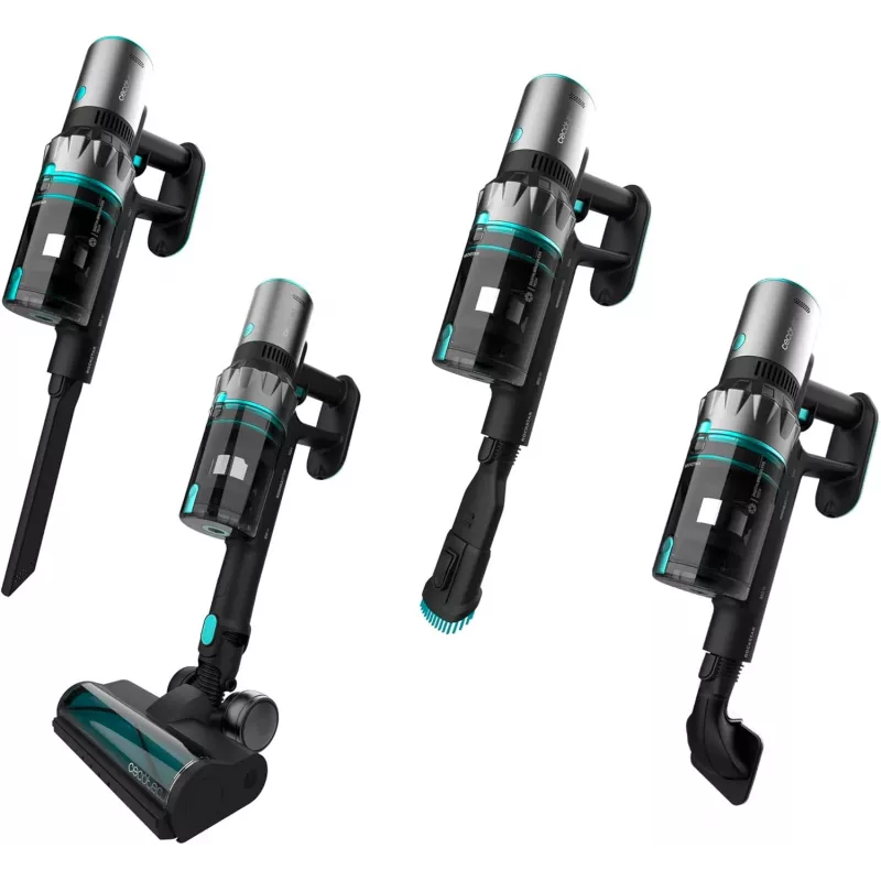 Cecotec Conga Rockstar 2500 Thunder Pet Flex vadu putekļsūcējs 400W 33.6V 65min Melns/Zils