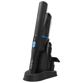 Cecotec Conga Rockstar Micro+ Animal Bezvadu Rokas Putekļsūcējs, 200 W, 16,8 V, 40 min Darbības Laiks, Melns