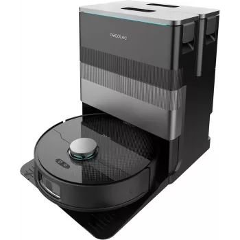 Cecotec Conga X70 Robotu putekļsūcējs, 15000 Pa, 5200 mAh, 240 min, Slapjā&Sausā, Melns