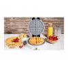 Cecotec Fun Gofrestone 3in1 Vafeļu gatavotājs | 700 W | 3 maināmas plāksnes vafelēm, smalkmaizītēm, donutiem | Nepiedegošs Gofrestone pārklājums | Balts