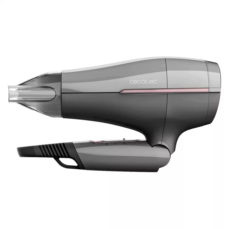 Cecotec IoniCare Power&Go Heaven 2000 W jonu matu žāvētājs ar difuzoru, pelēks