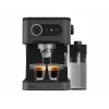 Cecotec Power Espresso 20 Pro Latte kafijas automāts, 20 bāru sūkņa spiediens, iebūvēts piena putotājs, pusautomātisks, melns, 1350 W