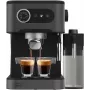 Cecotec Power Espresso 20 Pro Latte kafijas automāts, 20 bāru sūkņa spiediens, iebūvēts piena putotājs, pusautomātisks, melns, 1350 W