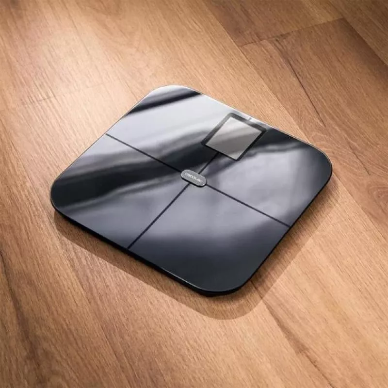 Cecotec Surface Precision HealthySmart Bathroom Scale with BMI and Body Composition Analysis, 180 kg Capacity, Bluetooth, Black