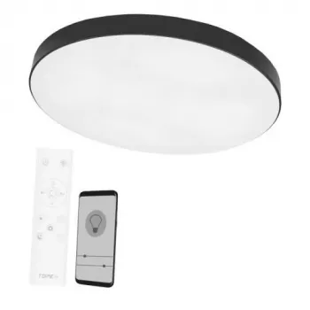 Griestu lampa Boston 2x36W LED melna