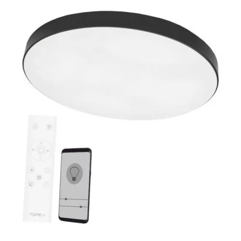 Ceiling lamp Boston 2x48W D60RC LED black