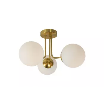 Griestu lampa RAILE 3XE27 Zelts