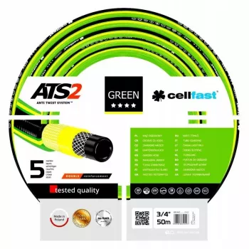 Cellfast Garden Hose 15-121 GREEN ATS2™ 3/4 50m