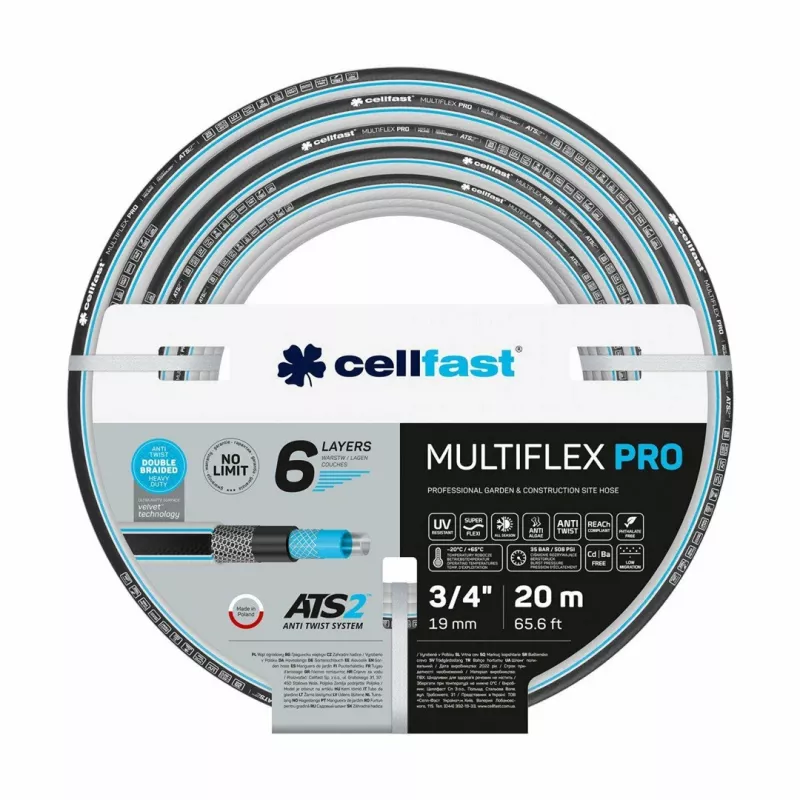 CELLFAST GARDEN HOSE MULTIFLEX PRO ATS2 1 30m