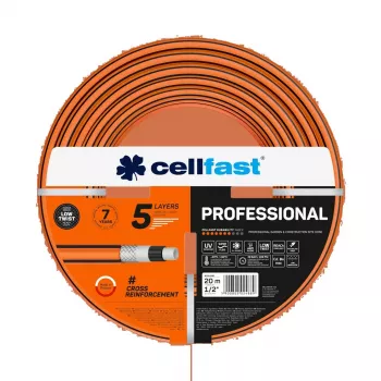CELLFAST Professional Garden Hose 3/4 inch 50m Yellow
