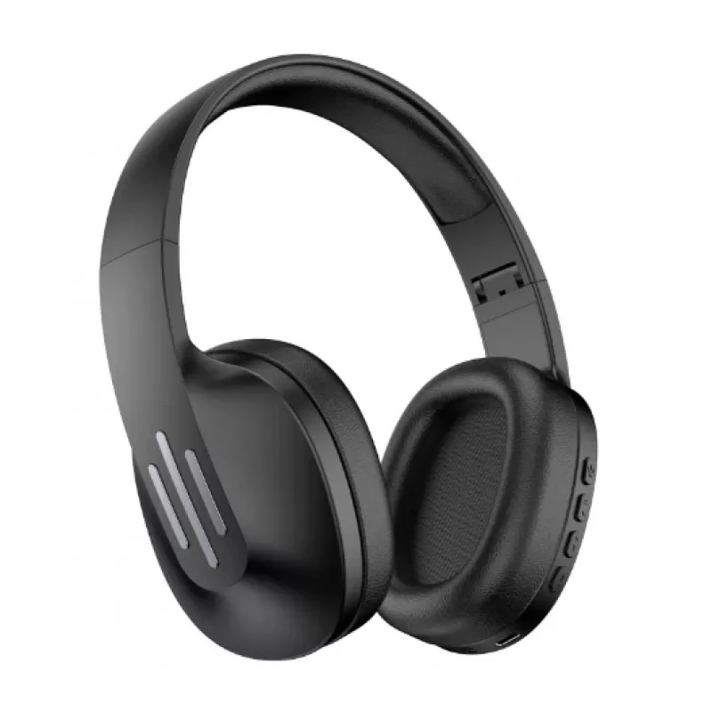 Celly FLOWBEAT Over-Ear austiņas ar mikrofonu - Melna