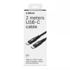 CELLY USB-C uz USB-C kabelis 100W Power Delivery