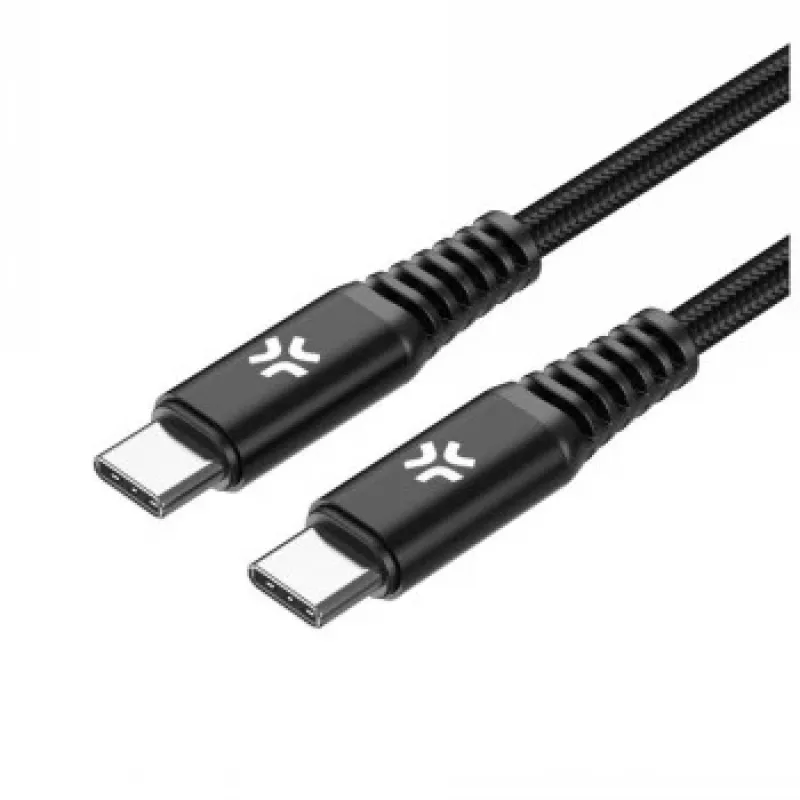 CELLY USB-C uz USB-C kabelis 100W Power Delivery
