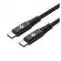 CELLY USB-C uz USB-C kabelis 100W Power Delivery