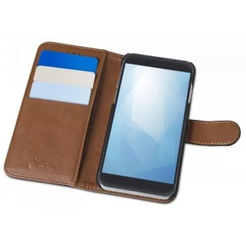 CELLY WALLY maciņa futrālis Samsung Galaxy A26 5G, melns