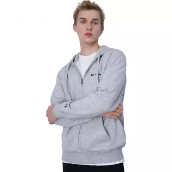 Champion vīriešu pilna rāvējslēdzēja kapuce pelēka EM021 izmērs S