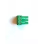 CHARGE AMPS spraudņa spaiļu bloks 16-32, 4 pozīcijas, 5,08 mm solis, skrūvju savienojums, zaļš